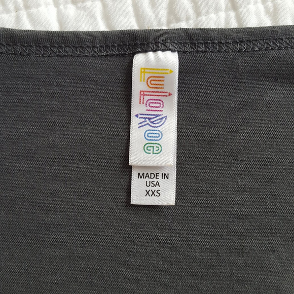 Lularoe Solid Grey Perfect T - Picture 4 of 8